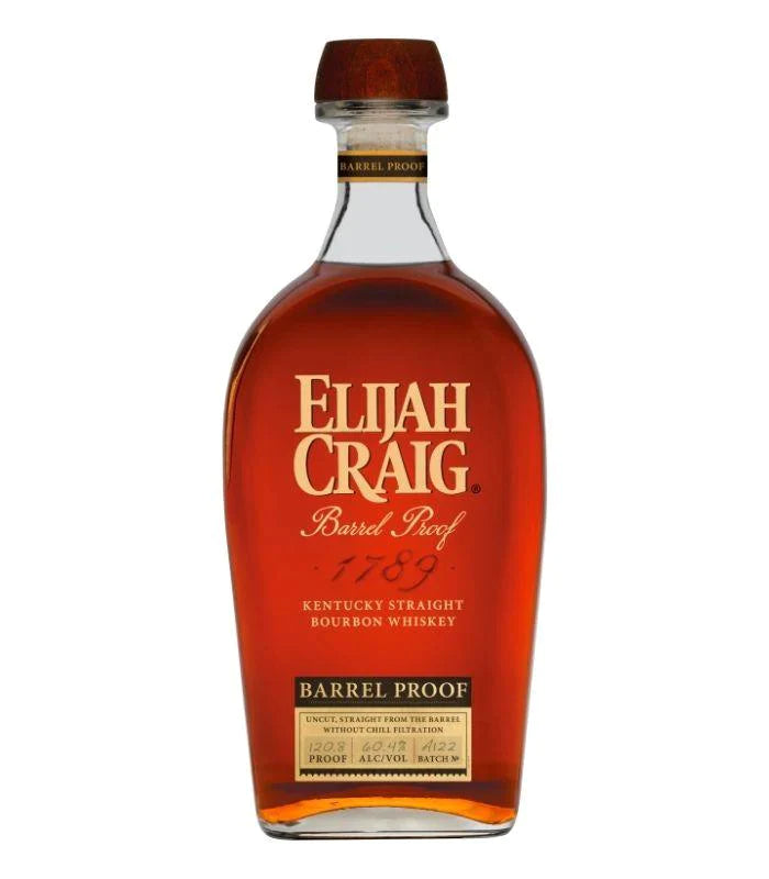 Buy Elijah Craig Barrel Proof Batch A122 750mL Online - The Barrel Tap Online Liquor Delivered
