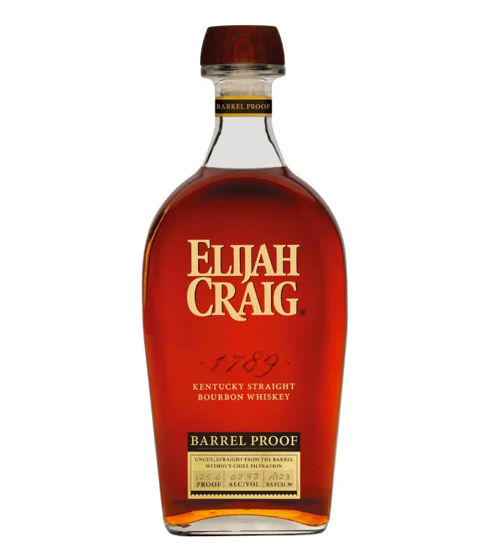Buy Elijah Craig Barrel Proof Batch A123 750mL Online - The Barrel Tap Online Liquor Delivered