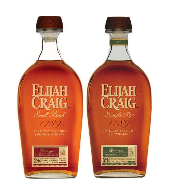 Buy Elijah Craig Bourbon & Rye Whiskey Bundle Online - The Barrel Tap Online Liquor Delivered
