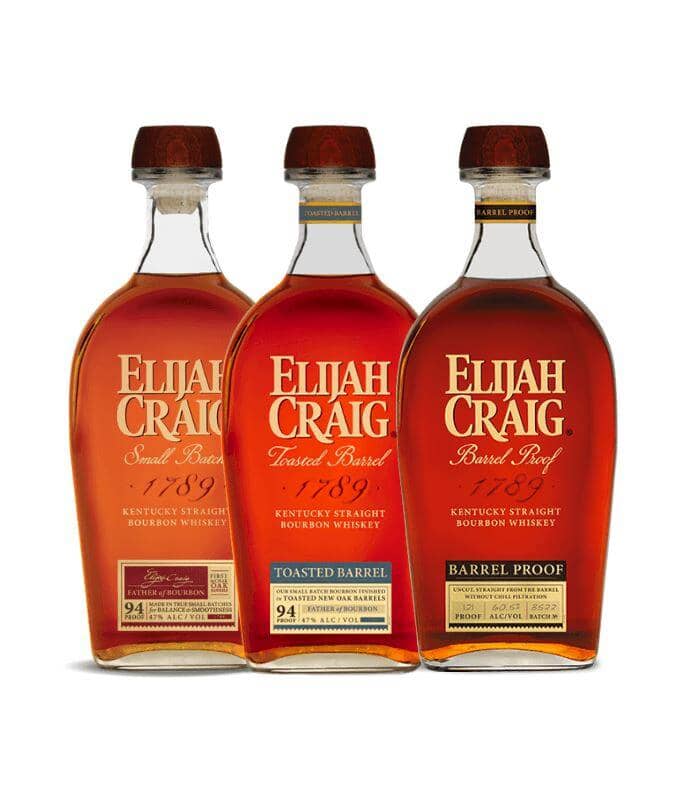 Buy Elijah Craig Bourbon Whiskey Bundle #2 Online - The Barrel Tap Online Liquor Delivered