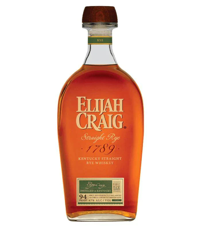 Buy Elijah Craig Rye Whiskey 750mL Online - The Barrel Tap Online Liquor Delivered