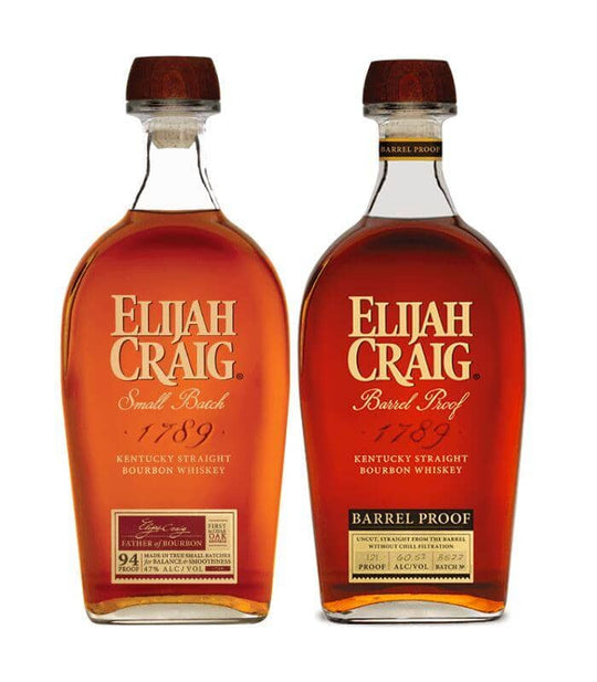 Buy Elijah Craig Small Batch & Barrel Proof Bourbon Bundle Online The Barrel Tap