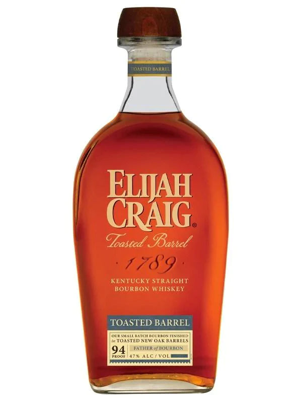 Buy Elijah Craig Toasted Barrel Finish Bourbon Whiskey 750mL Online - The Barrel Tap Online Liquor Delivered