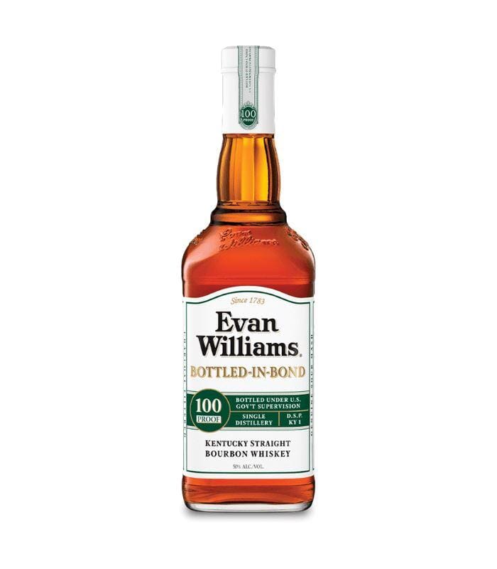 Buy Evan Williams Bottled In Bond 100 Proof 1.75L Online - The Barrel Tap Online Liquor Delivered