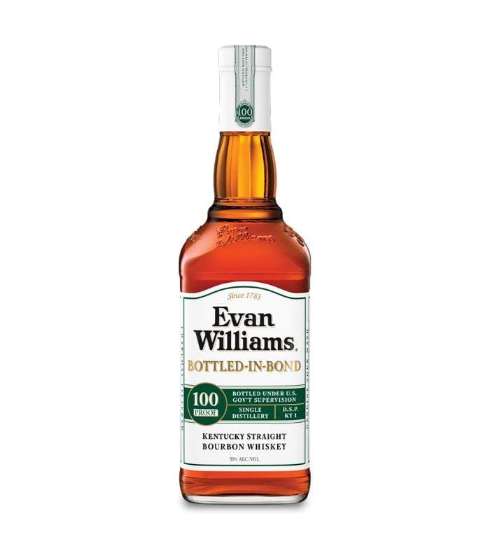 Buy Evan Williams Bottled In Bond 100 Proof 750mL Online - The Barrel Tap Online Liquor Delivered