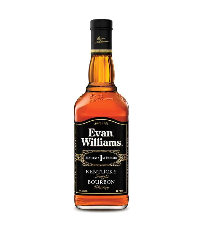 Buy Evan Williams Kentucky Straight Bourbon Whiskey 750mL Online - The Barrel Tap Online Liquor Delivered