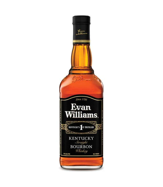Buy Evan Williams Kentucky Straight Bourbon Whiskey 750mL Online - The Barrel Tap Online Liquor Delivered