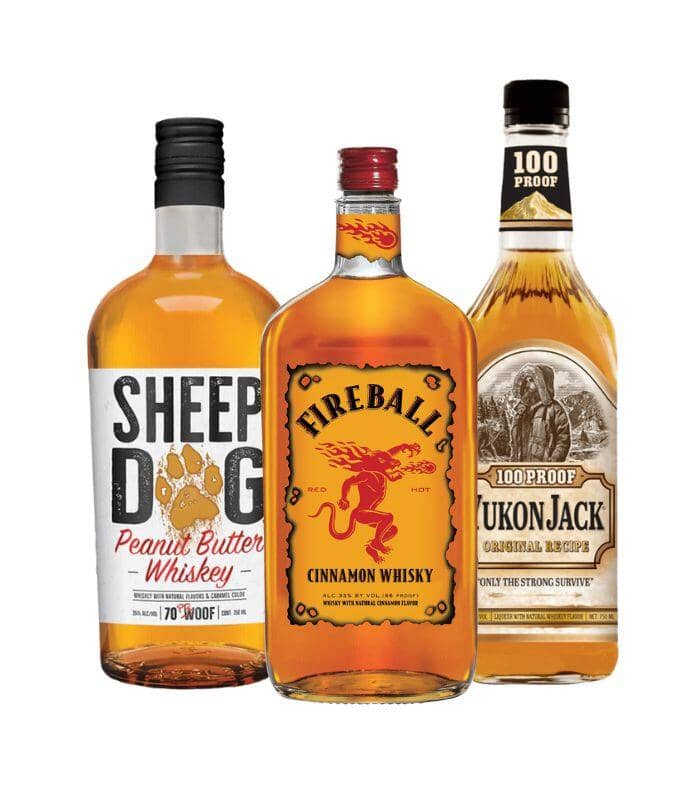 Buy Fireball | Sheep Dog | Yukon Jack Bundle Online - The Barrel Tap Online Liquor Delivered