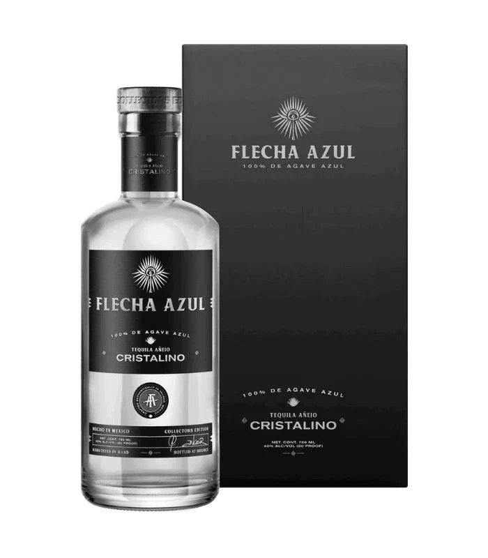 Buy Flecha Azul Anejo Cristalino Tequila By Mark Wahlberg 750mL Online - The Barrel Tap Online Liquor Delivered