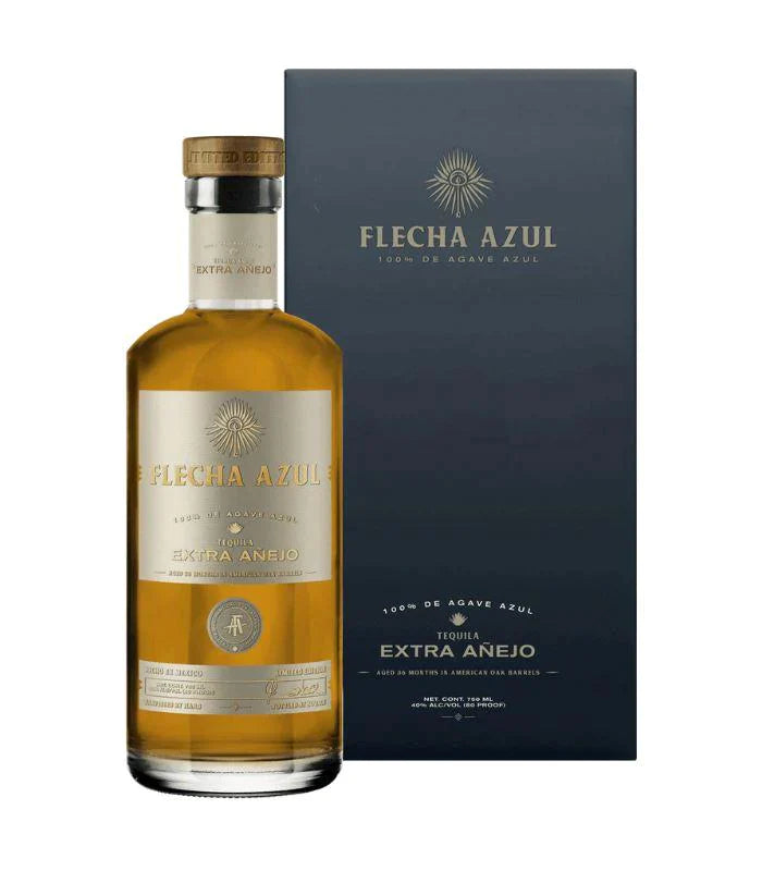 Buy Flecha Azul Extra Anejo Tequila By Mark Wahlberg 750mL Online - The Barrel Tap Online Liquor Delivered