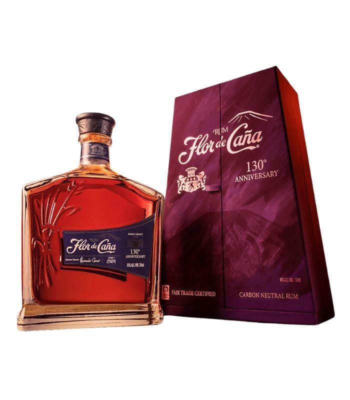 Buy Flor De Caña 130th Anniversary Rum 750mL Online - The Barrel Tap Online Liquor Delivered