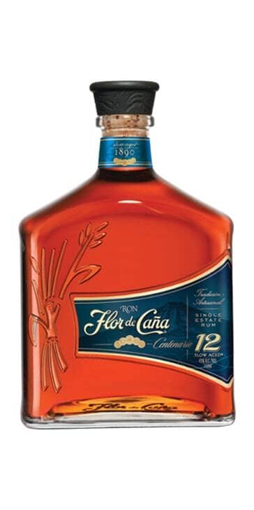 Buy Flor De Cana Centenario 12 Year Old Rum 750mL Online - The Barrel Tap Online Liquor Delivered