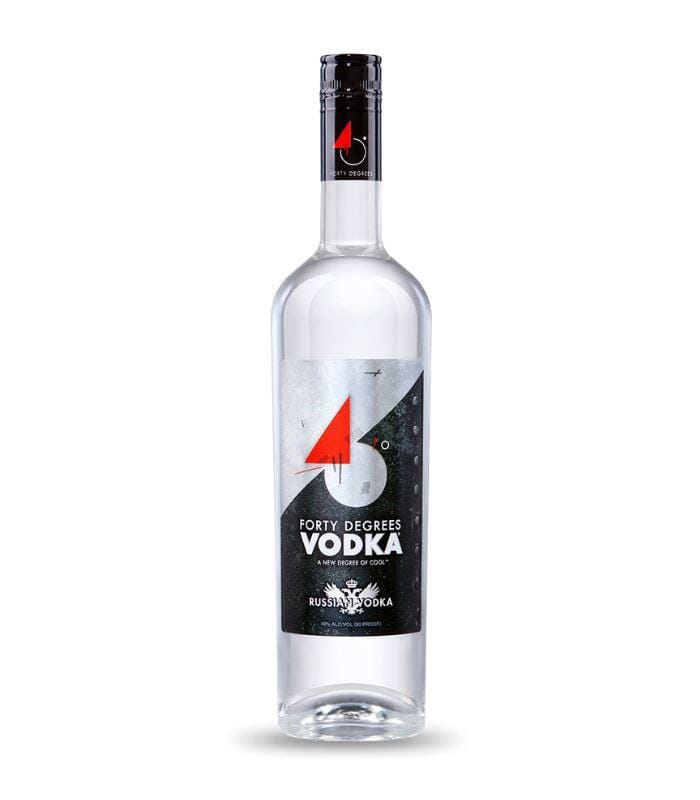 Buy Forty Degrees Vodka 750mL Online - The Barrel Tap Online Liquor Delivered
