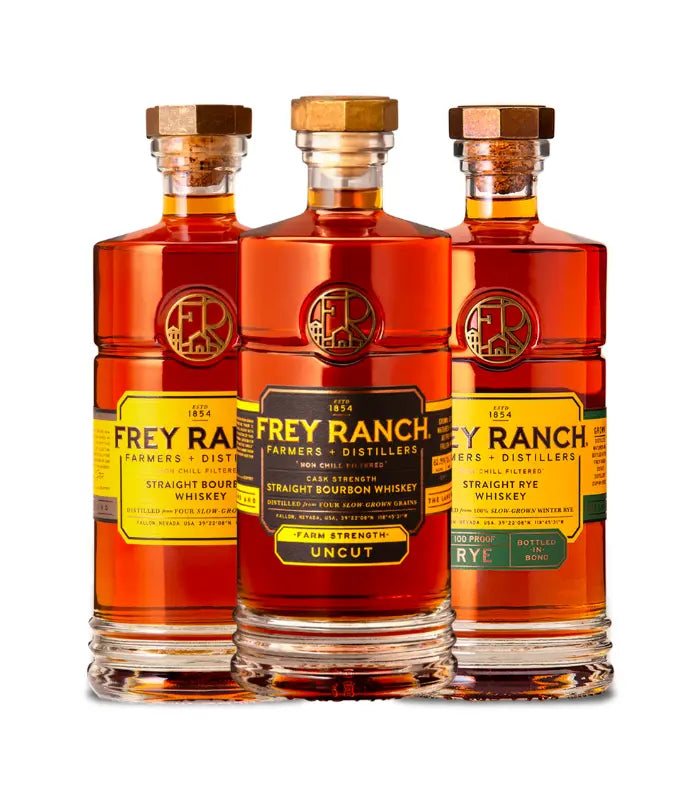 Frey Ranch Sib Rye Buy Frey Ranch Bourbon & Rye Whiskey Bundle Online | The Barrel Tap