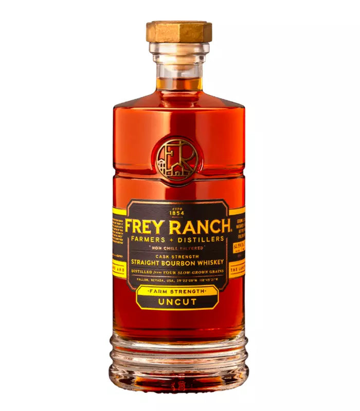 Buy Frey Ranch Cask Strength Farm Strength Uncut Bourbon 750mL Online - The Barrel Tap Online Liquor Delivered