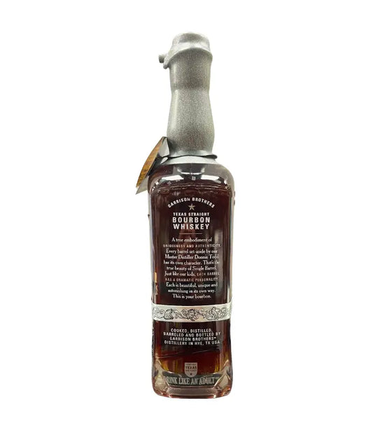Buy Garrison Brothers Cask Strength Single Barrel Bourbon Hand-Selected by "Whiskey Revolution" 750mL Online - The Barrel Tap Online Liquor Delivered
