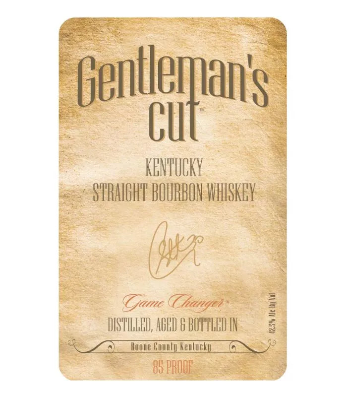 Buy Gentleman's Cut Bourbon Whiskey By Stephen Curry 750mL Online - The Barrel Tap Online Liquor Delivered