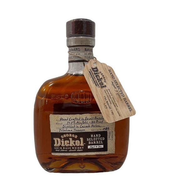 Buy George Dickel 9 Year Single Barrel Select "The Barrel Tap" 750mL Online - The Barrel Tap Online Liquor Delivered