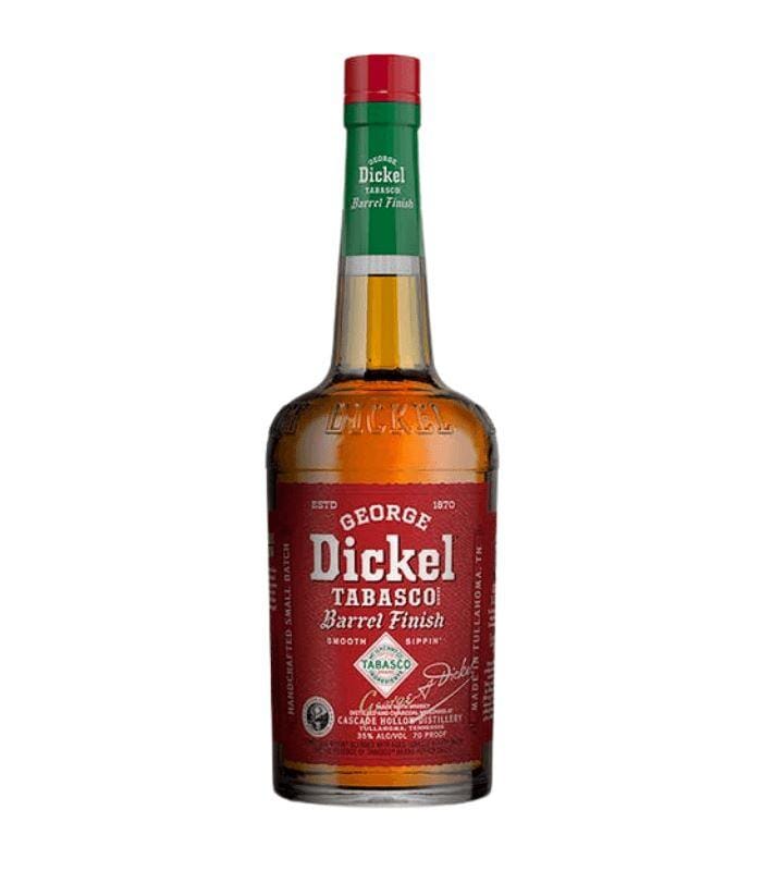 Buy George Dickel Tabasco Barrel Finish 750mL Online - The Barrel Tap Online Liquor Delivered