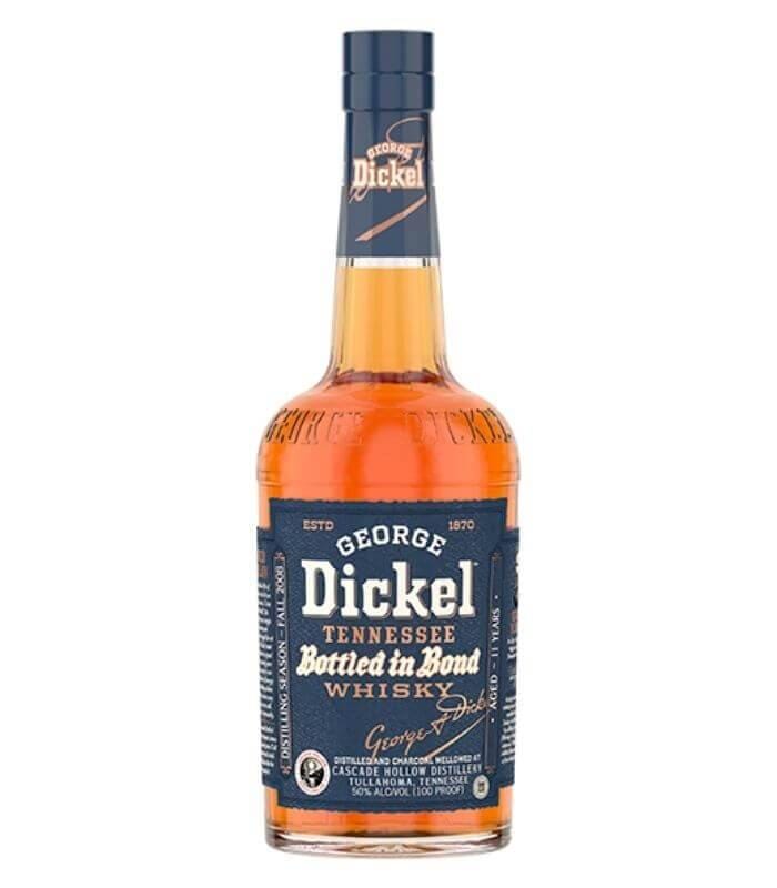 Buy George Dickel Tennessee Bottled in Bond Whisky 750mL Online - The Barrel Tap Online Liquor Delivered