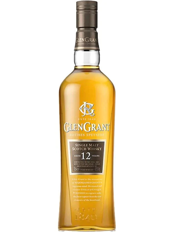 Buy Glen Grant 12 Year Old Scotch Whisky 750mL Online - The Barrel Tap Online Liquor Delivered