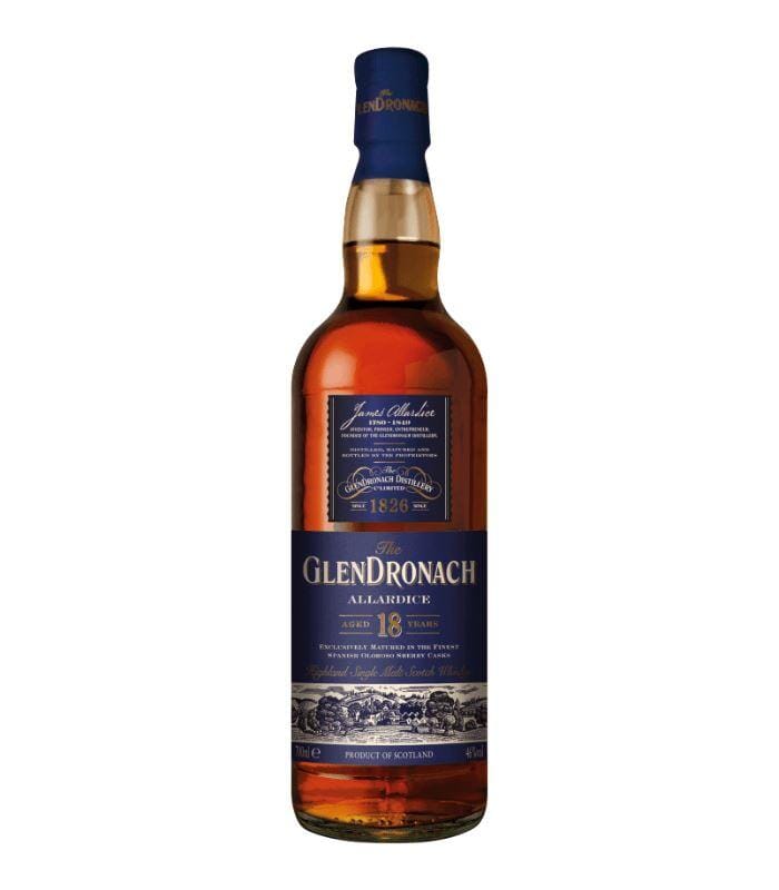 Buy GlenDronach Allardice Aged 18 Years Single Malt Scotch Whiskey Online - The Barrel Tap Online Liquor Delivered
