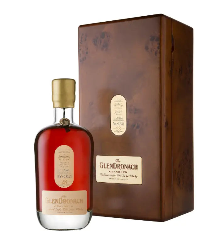 Buy GlenDronach Grandeur Aged 28 Years Batch 11 Highland Single Malt Scotch Whisky 750mL Online - The Barrel Tap Online Liquor Delivered