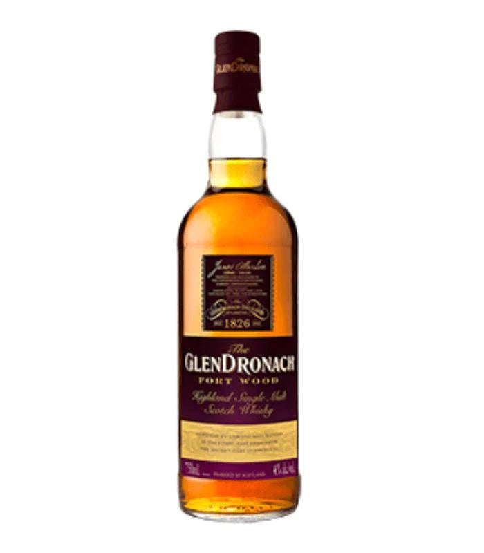 Buy GlenDronach Port Wood 10 Year Old Scotch Whisky 750mL Online - The Barrel Tap Online Liquor Delivered