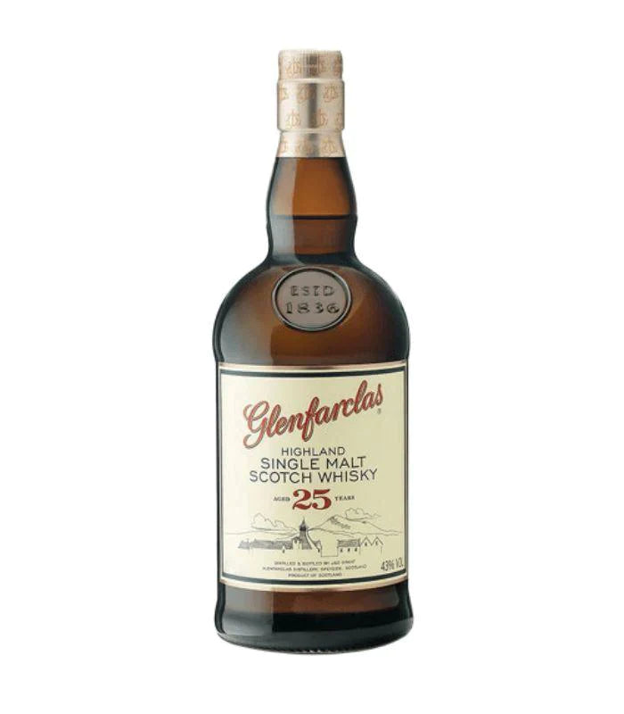 Buy Glenfarclas 25 Year Single Malt Scotch Whisky 750mL Online - The Barrel Tap Online Liquor Delivered
