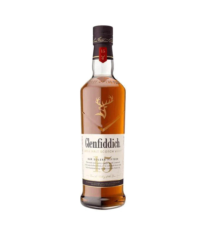 Buy Glenfiddich 15 Year Old Solera Reserve Single Malt Scotch Whisky 1L Online - The Barrel Tap Online Liquor Delivered