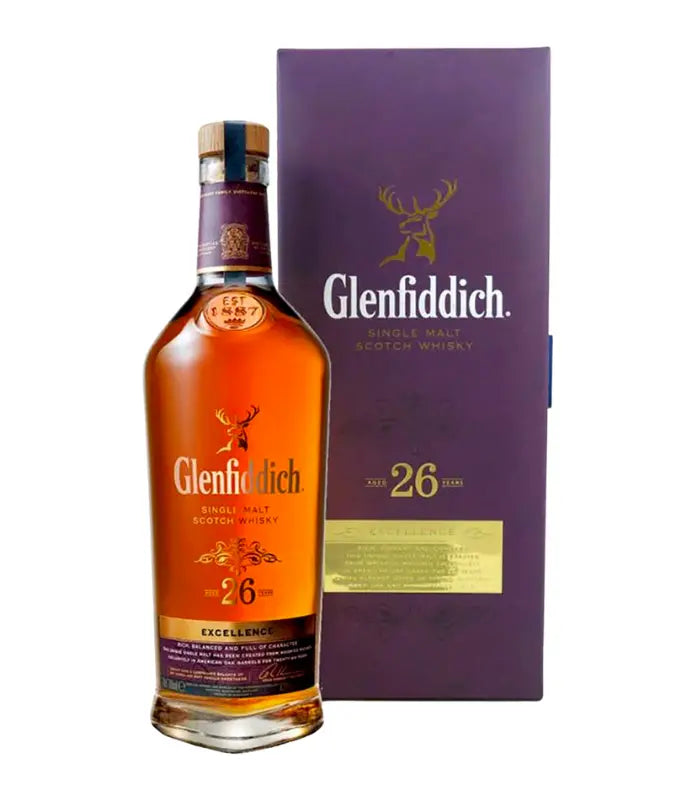 Buy Glenfiddich Excellence 26 Year Single Malt Whisky 750mL Online - The Barrel Tap Online Liquor Delivered