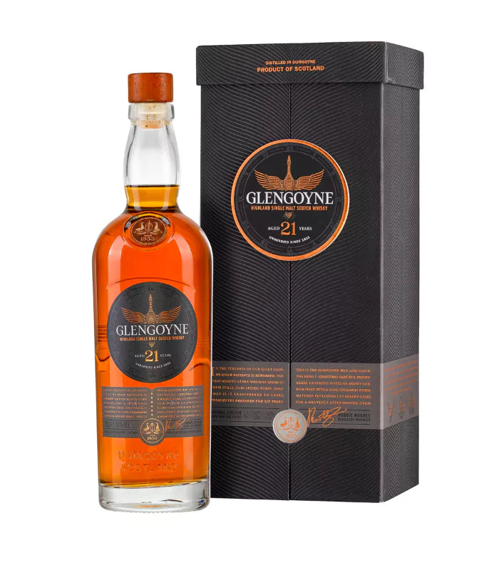 Buy Glengoyne 21 Year Old Highland Single Malt Scotch Whisky 750mL Online - The Barrel Tap Online Liquor Delivered
