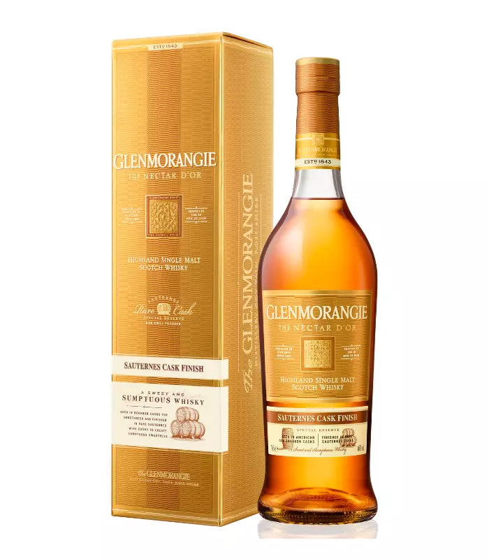Buy Glenmorangie The Nectar d'Or Sauternes Cask Scotch 750mL Online - The Barrel Tap Online Liquor Delivered