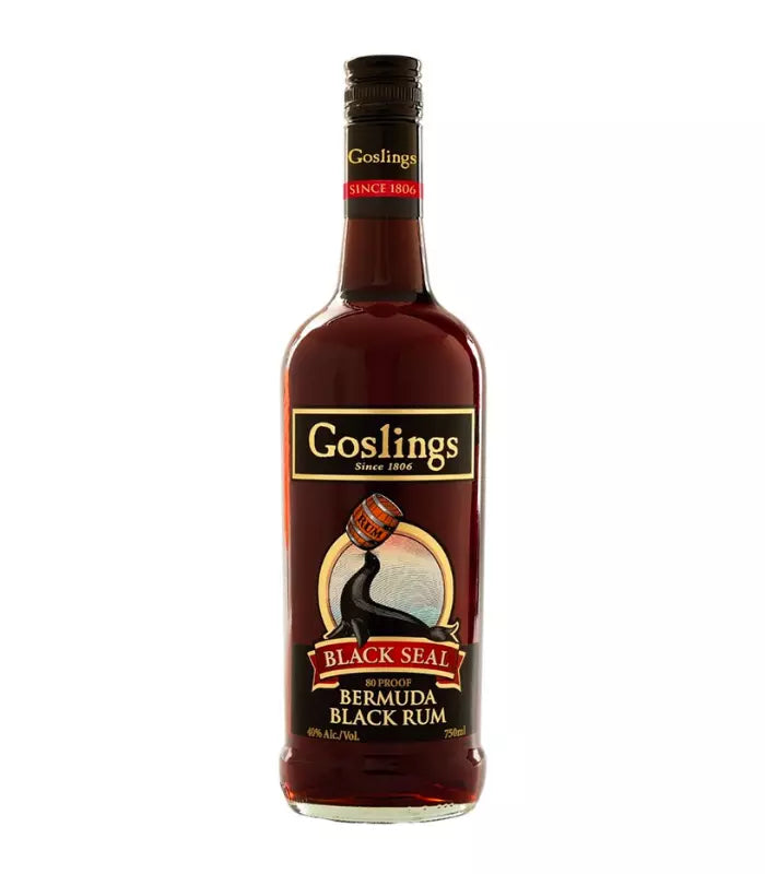 Buy Goslings Black Seal Bermuda Rum 750mL Online - The Barrel Tap Online Liquor Delivered
