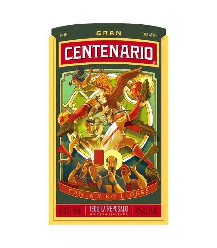 Buy Gran Centenario Reposado Tequila World Cup Limited Edition 750mL Online - The Barrel Tap Online Liquor Delivered
