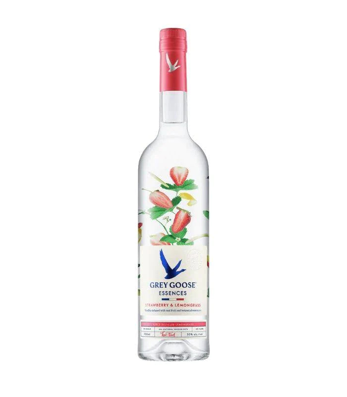 Buy Grey Goose Essences Strawberry & Lemongrass Vodka 750mL Online - The Barrel Tap Online Liquor Delivered