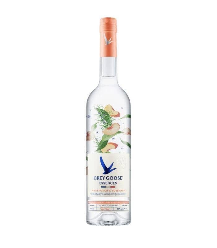 Buy Grey Goose Essences White Peach & Rosemary Vodka 750mL Online - The Barrel Tap Online Liquor Delivered