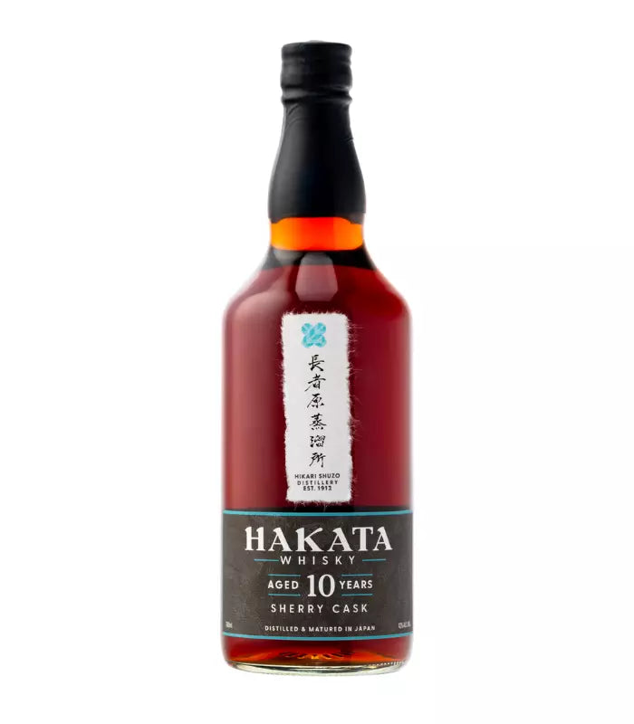 Buy Hakata 10 Year Old Sherry Cask Japanese Whisky 700mL Online - The Barrel Tap Online Liquor Delivered