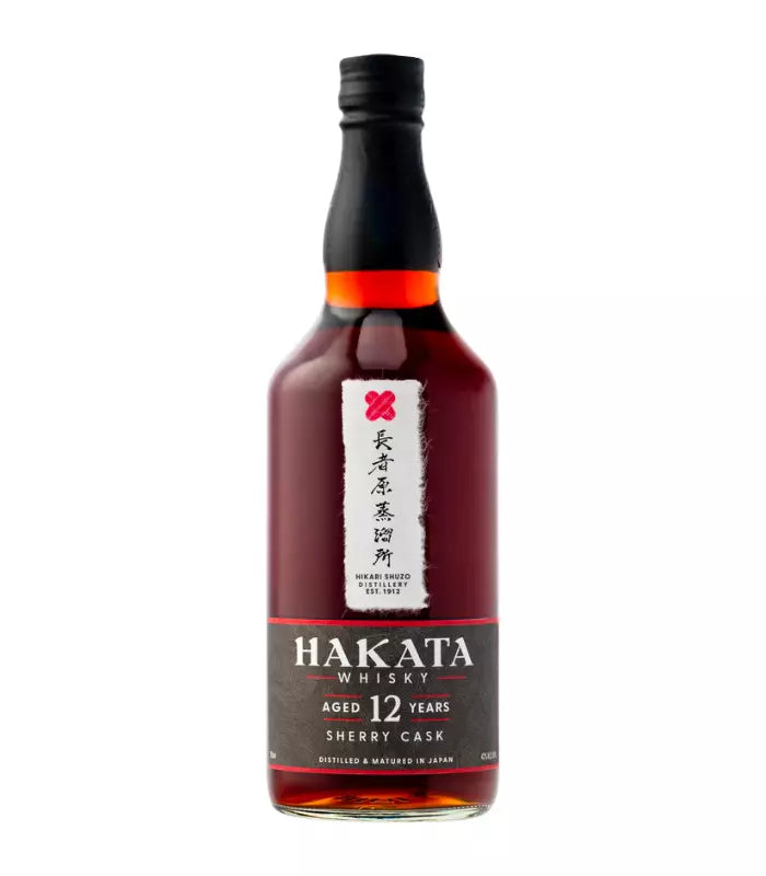 Buy Hakata 12 Year Old Sherry Cask Japanese Whisky 700mL Online - The Barrel Tap Online Liquor Delivered