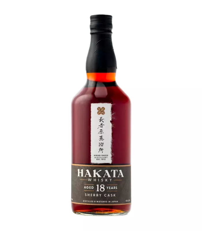 Buy Hakata 18 Year Old Sherry Cask Japanese Whisky 700mL Online - The Barrel Tap Online Liquor Delivered