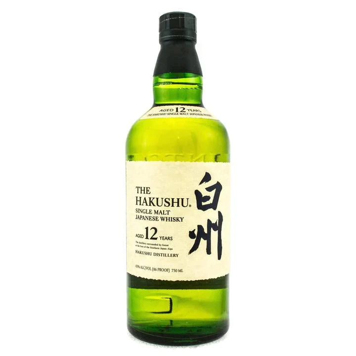 Buy Hakushu 12 Year Old Single Malt Japanese Whisky 750mL Online - The Barrel Tap Online Liquor Delivered