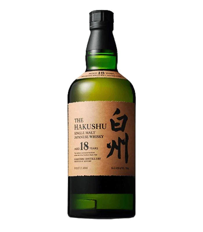 Buy Hakushu 18 Year Old Single Malt Japanese Whisky 750mL Online - The Barrel Tap Online Liquor Delivered