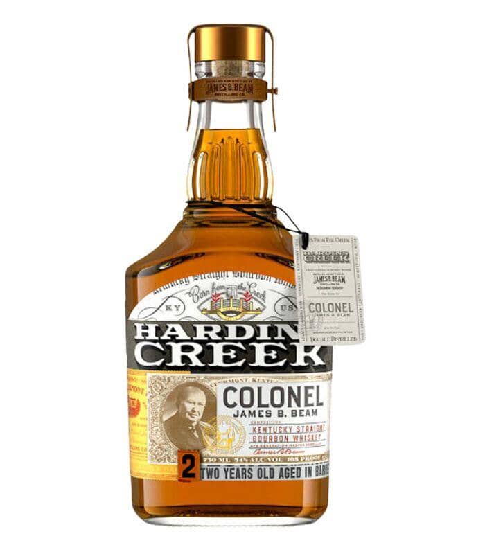 Buy Hardin's Creek Colonel James B. Beam Bourbon Whiskey 750mL Online - The Barrel Tap Online Liquor Delivered