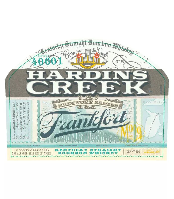 Buy Hardin's Creek Kentucky Series Frankfort Bourbon Whiskey 750mL Online - The Barrel Tap Online Liquor Delivered