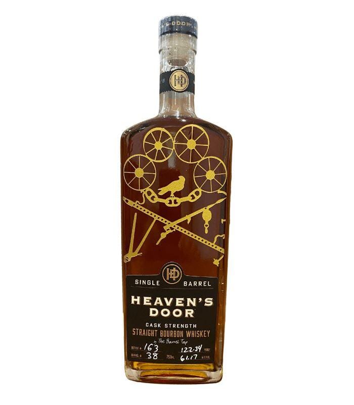 Buy Heaven's Door Cask Strength Single Barrel By 'The Barrel Tap' Straight Bourbon Whiskey 750mL Online - The Barrel Tap Online Liquor Delivered