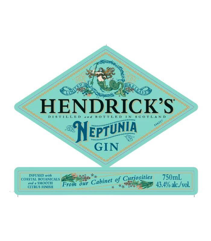 Buy Hendrick's Neptunia Gin 750mL Online - The Barrel Tap Online Liquor Delivered