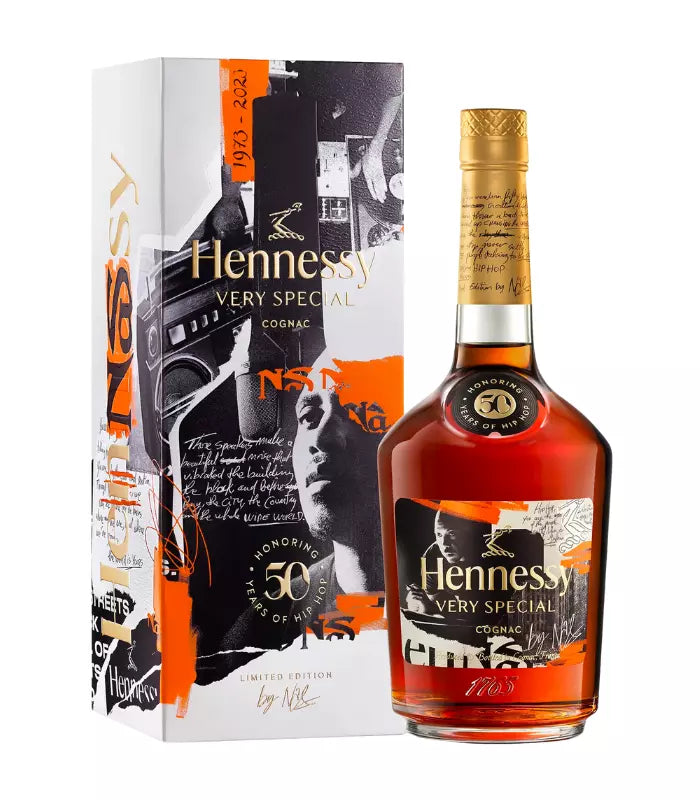 Buy Hennessy V.S. X Nas Hip-Hop 50th Anniversary Edition Online - The Barrel Tap Online Liquor Delivered