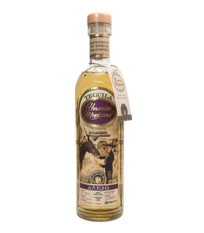 Buy Herencia Mexicana Anejo Tequila 750mL Online - The Barrel Tap Online Liquor Delivered