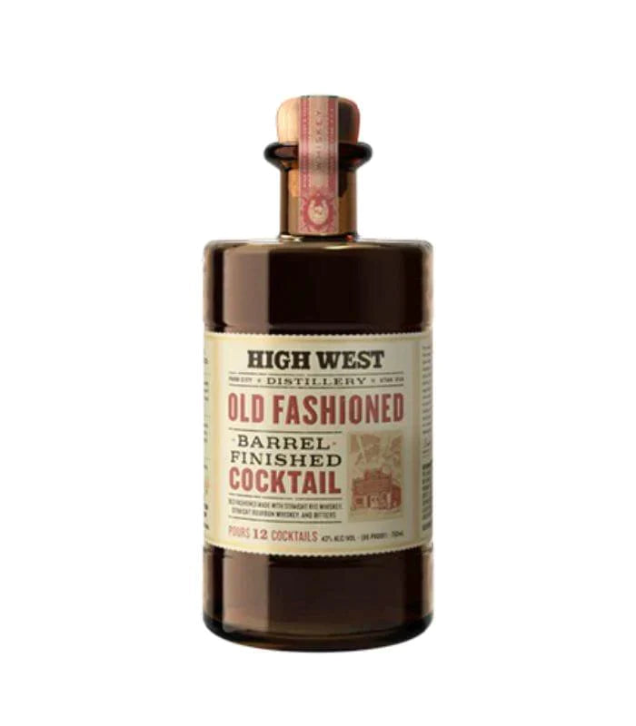 Buy High West Old Fashioned Barrel Finished Cocktail 375mL Online - The Barrel Tap Online Liquor Delivered