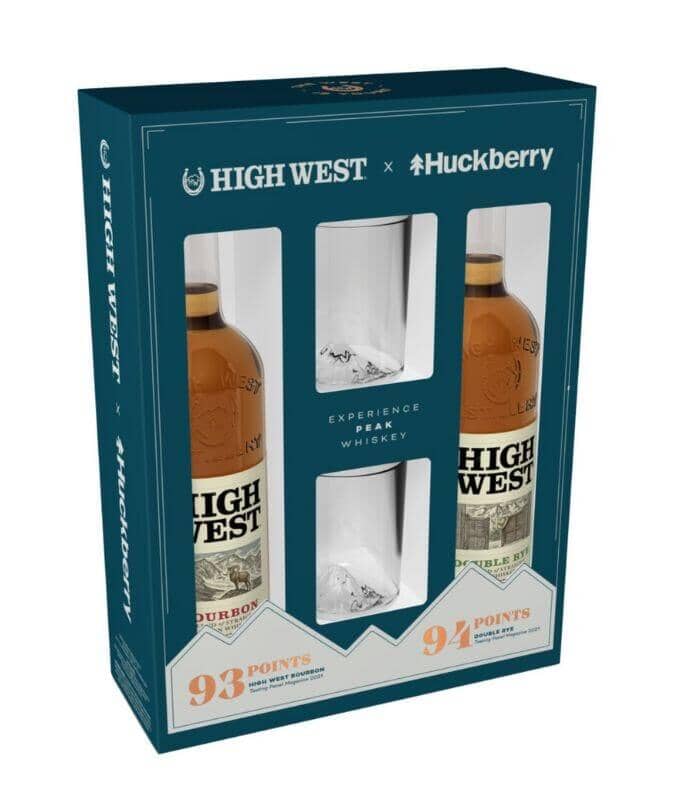 Buy High West X Huckberry Gift Set w/Whiskey Peak Glasses Online - The Barrel Tap Online Liquor Delivered